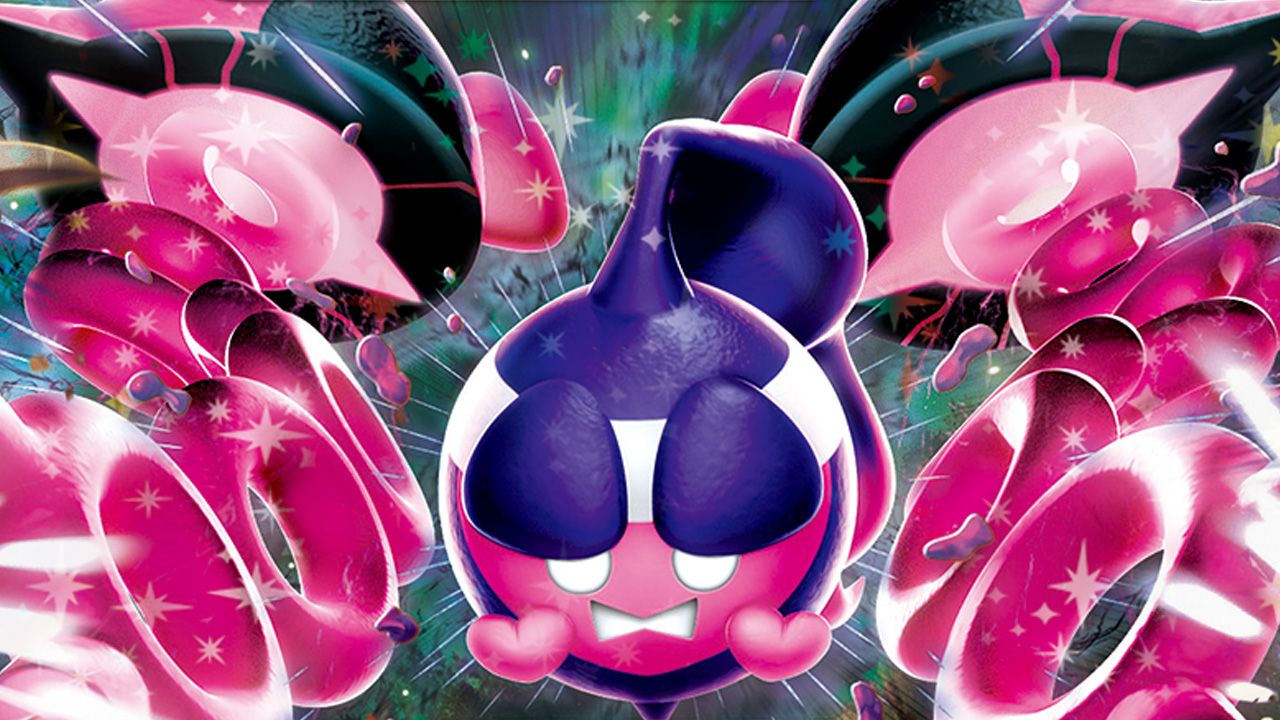 Image of Pecharunt revealed during the official Night Wanderer unveiling.